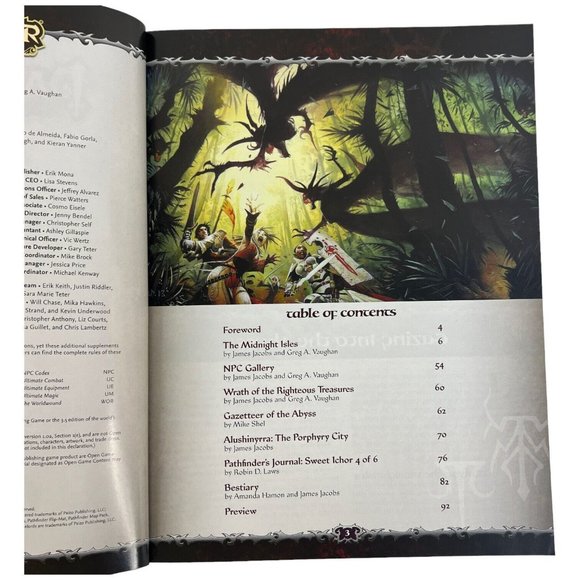 Pathfinder Adventure Path Wrath of the Righteous The Midnight Isles Part 4 #76 - Picture 6 of 9